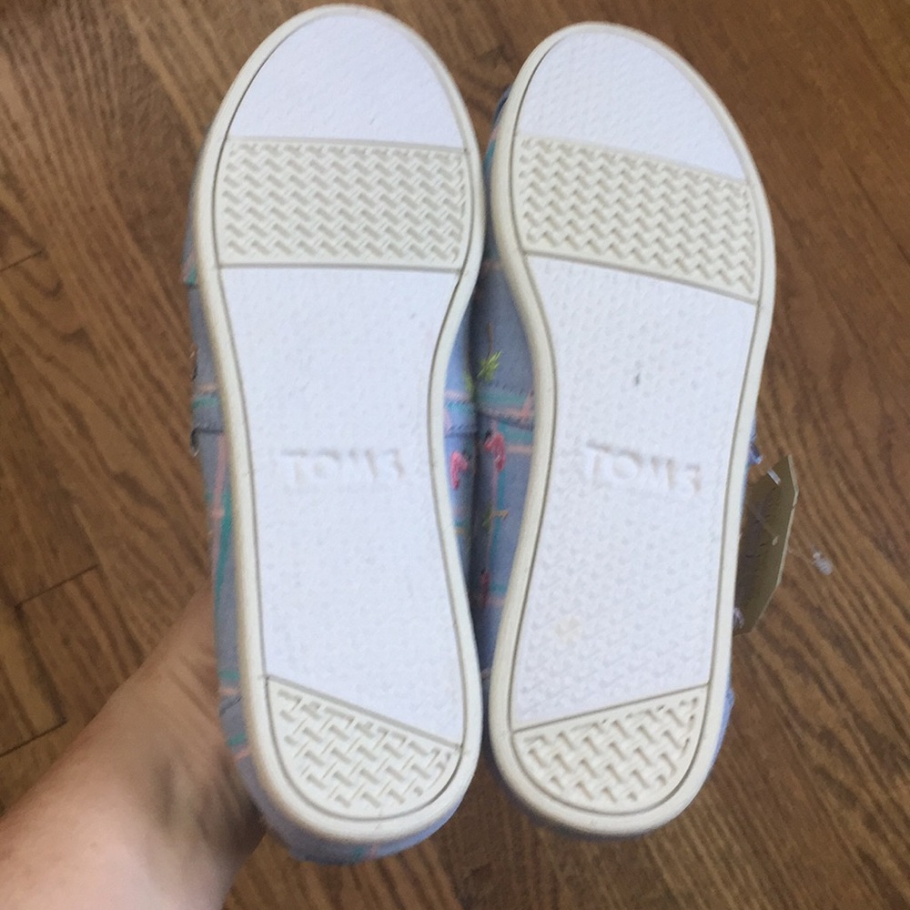 🌸Pink flamingos slip ons! 😍🦋🌸 - Picture 3 of 8
